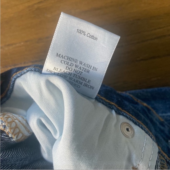 Just USA dark wash distressed denim cutoff shorts - Picture 8 of 12